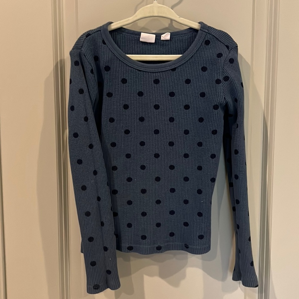 Girls GAP thermal long sleeve shirt